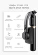 Q08 GIMBAL STABILIZER 3-in-1 Extendable Selfie Stick Tripod-IVXI Single Gimbal for Mobile, Camera Single-Axis wireless Camera Stabilizer