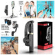 Q08 GIMBAL STABILIZER 3-in-1 Extendable Selfie Stick Tripod-IVXI Single Gimbal for Mobile, Camera Single-Axis wireless Camera Stabilizer